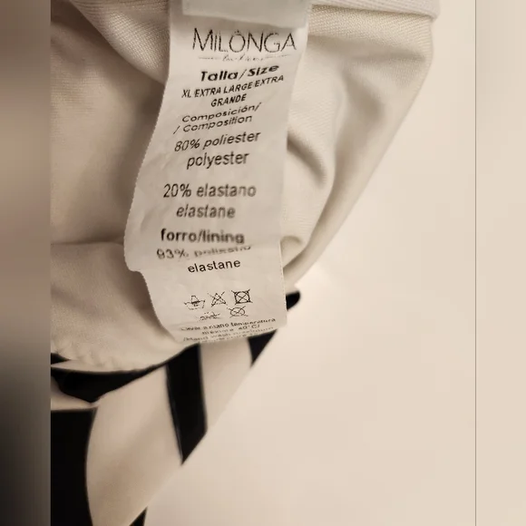 Milonga Zebra Over The Shoulder One Piece Swimsuit - Picture 11 of 11